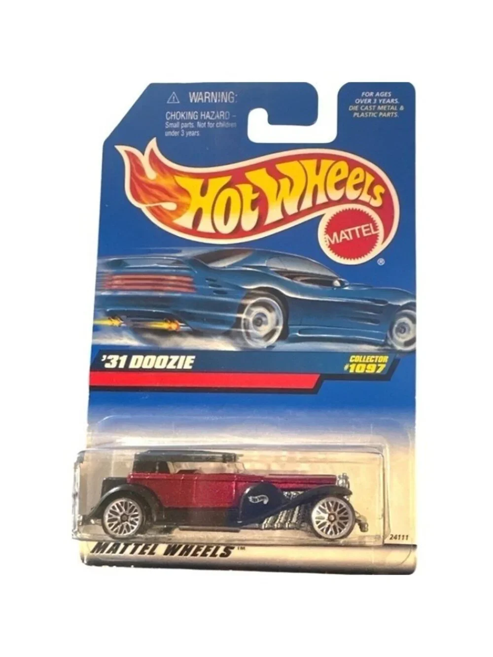 Die Cast Hot Wheels 31 Doozie Car Collector Editions #1097 1999 Red Black NISP